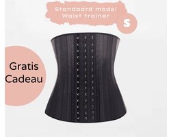 Waist trainer snel afvallen corset body shaper dames buikband na zwangerschap na operatie latex korset waist shaper lingerie kleding afslanken fitness sport Maat S- Milaya Pantera ®