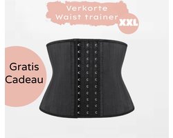 Waist trainer snel afvallen corset body shaper dames buikband na zwangerschap na operatie latex korset waist shaper lingerie kleding afslanken fitness sport Maat XXL - Milaya Pantera ®