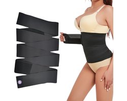 Waist trainer - Verstelbaar - 4 Meter - Snel afvallen - Shapewear korset - Zweetband buik - Buikband - afslanken - Corrigerend ondergoed - Afslankband - Man en Vrouw - Sauna belt - band - Shapetape