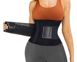 Waist Trainer - Waist share - AfslankGordel - Small - Shaper - Corset Band - Afslankgordel - Afslankband - Sport-Buik Shaper - Zweetband - Sauna-Band - Afslankriem - Zwart - CHPN