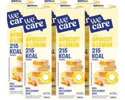 WeCare Meal Replacement - Bars - Abrikoos Citroen - 6 x 120 gr