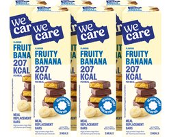 WeCare - Meal Replacement Bars - Banaan - 6 x 120 gr