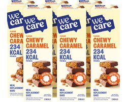 WeCare - Meal Replacement Bars - Caramel - 6 x 120 gr