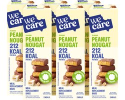 WeCare - Meal Replacement Bars - Pinda Nouga 6 x 120 gr