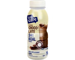 WeCare Meal Replacement Drink Chocolate - 4 x 236 ml - Voordeelverpakking