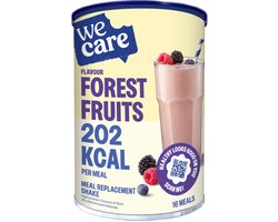 WeCare Meal Replacement Shake Forest Fruit - 3 x 436 gr - Voordeelverpakking
