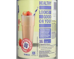 WeCare Meal Replacement Shake Strawberry - 6 x 436 gr - Voordeelverpakking