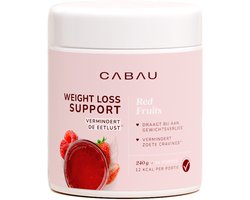 Weight Loss Support - Red Fruits - Afslank Supplement voor Vrouwen - Met Glucomannan & Gymnema - Helpt bij Gewichtsverlies & Vermindert Cravings - 240 g (34 Porties)