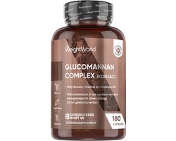 WeightWorld Glucomannan Complex - 3000 mg - 180 capsules