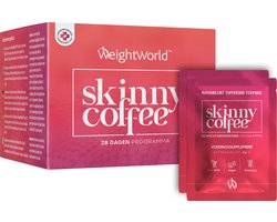 WeightWorld Skinny Coffee Afslank koffie - 28 dagen programma - Natuurlijke Afslank koffie