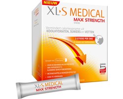 XL-S Medical Max Strength Afslanksupplement - 60 poedersticks - Eetlustremmer