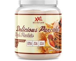 XXL Nutrition - Delicious Protein Pancakes - 17,6 Gram Eiwit - Vanille Smaak - Zachte & Luchtige Pannenkoeken Hoog in Eiwit & Complexe Koolhydraten - Whey Protein Pancakes - 1000 Gram