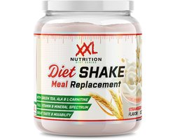 XXL Nutrition - Diet Shake - Aardbei - Maaltijdvervanger Eiwitshake Met Whey En Soja-Isolaat Mix - 1200 g