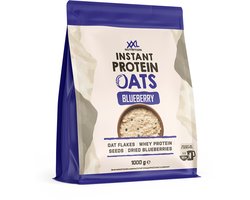 XXL Nutrition - Instant Protein Oats - Blauwe Bessen - Havermout Ontbijtgranen Met Eiwit - 1000 g