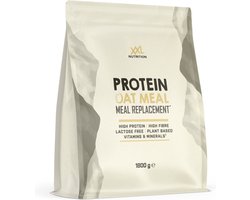 XXL Nutrition - Protein Oat Meal - Tot 37,5 Gram Eiwit - Maaltijdshake, Havermout, Vezels, Vitaminen, Mineralen, Lactosevrij, Plantaardig, Afvallen - Chocolade - 1800 gram (15-30 shakes)