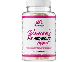 XXL Nutrition - Women's Fat Metabolic Support - Speciaal Voor Vrouwen Ontwikkelde Formule Voor Vetverbranding - 120 Veggiecaps