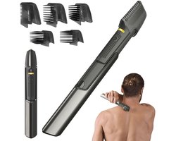 5 in 1 Baardtrimmer voor mannen - haartrimmer - draadloze Tondeuse - trimmer voor Hoofd en Baard incl. 5 opzetstukken