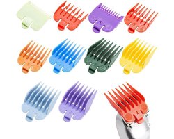 Allecto - Professionele Hair Clipper - Baardtrimmer - Precisie Trimmer - Set van 10 - Geschikt voor Kapsels en Baardverzorging - Zwart