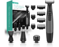 Baardtrimmer met 11 Lengte-instellingen - All-in-1 Scheerapparaat voor Gezicht, Hoofd en Lichaam - Oplaadbaar en Geschikt voor Nat en Droog Scheren