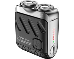 Bodygroomer Mannen - Body Trimmer Heren - Baardtrimmer - Shaver voor Schaamstreek & Lichaam - Elektrische Ontharing - Shaving machine - Scheerapparaat- Baardscheerapparaat Mini en Draagbaar Kofferontwerp - Zwart