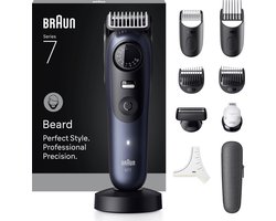 Braun Baardtrimmer Series 7 BT7540 +10 Stylingtools - ProBlade - 40 Lengtes - Blauw