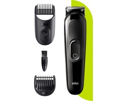 Braun Multigroomer 3 SK2300, 3-in-1 Baardtrimmer Voor Mannen, Haartrimmer, Voor Gezicht, Haar