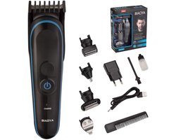 Draadloze 5-in-1 Haar- en Baardtrimmer - Waterdicht - All-in-One Set voor Mannen en Gezin