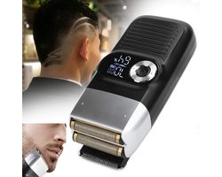 Draadloze Elektrische Scheerapparaat voor Kaal Hoofd en Baardtrimmer - Laag Geluidsniveau