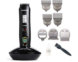 Draadloze professionele tondeuse met verstelbare messen en extra maaihoogtes