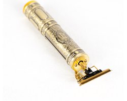 Gouden Baardtrimmer, Tondeuse & Scheerapparaat - Elektrisch, Oplaadbaar, Waterdicht & Draadloos, Buddha