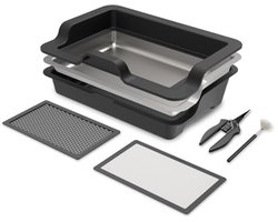 Groot Trim Tray Set voor Planten | Ergonomisch Design met Verwisselbare Schalen en Zeefen