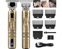 Luxe tondeuse - waterdicht - 0 mm - baardtrimmer voor mannen - oplaadbaar scheerapparaat