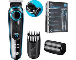 NueNext Baardtrimmer Voor Mannen - Met Precisiedraaiknop 20 lengte-instellingen - Body Trimmer Baard en Lichaam Heren - Haartrimmer Lichaam - Bodygroomer - Groomer Machine - Beard Shaver Trimapparaat- Scheerapparaat