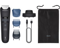 Philips Beard Trimmer 5000 Series BT5780/15 Baardstyling met haaropvangsysteem