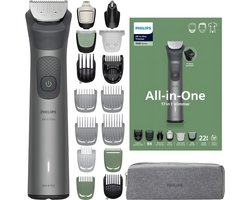 Philips Multigroom Series 7000 – Baard- & bodytrimmer – 17-in-1 – BeardSense-technologie – 0,2 mm precisie