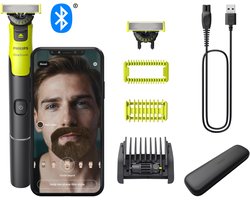 Philips OneBlade 360 Connected Face + Body - Trimmer, scheerapparaat en styler in één - QP4631/65