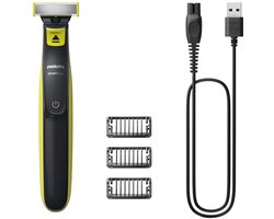 Philips OneBlade Face QP2724/10 - Baardtrimmer - Trimmer, Scheerapparaat en Styler in 1 - 3 Trim-opz
