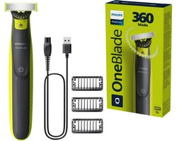 Philips OneBlade Face Trimmer, Scheerapparaat en Styler