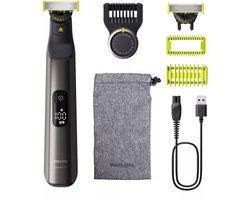 Philips QP6552/15 baardtrimmer Batterij/Accu 20 1 cm Nat en droog Chroom