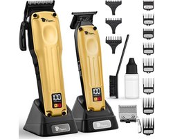 Professionele Haarclipper voor Mannen met Hoge Precisie, Borstelloze Motor en Draadloze Haar Knipset