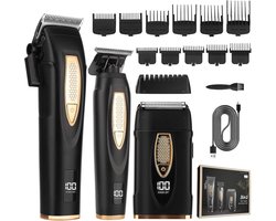 Professionele Tondeuse en Baardtrimmer Set voor Thuisgebruik