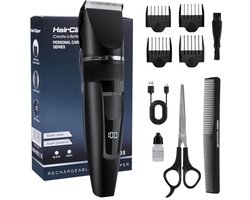 Professionele Tondeuse met Led-Display voor Haar en Baardverzorging
