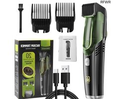RFWR® Professionele Baardtrimmer voor Heren met 20 Lengte-instellingen en IPX6 Waterdichtheid
