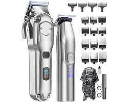 SCH® Trimmer Baard - Trimmer - Zilver - 13cm x 6cm x 6cm