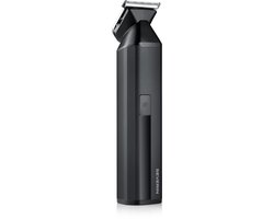 Severin HS 0710 6-in-1 Multigroom set - Baardtrimmer - voor baard lichaam en haar – Draadloos – Magneetopzetstukken – IPX6 - Zwart