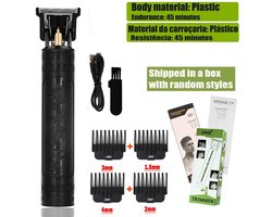 T9 Professionele Haartrimmer & Baardtrimmer – Draadloze Tondeuse voor Mannen – Zero Gap 0mm – Baard, Haar & Body Trimmer – Oplaadbaar