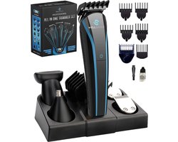 Wellshave 5 in 1 Baardtrimmer Mannen - Trimmer Baard en Lichaam - Bodytrimmer heren - Bodygroomer mannen - Kerst Cadeautjes