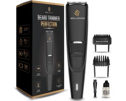 Wellshave Baardtrimmer Mannen Perfection - Trimmer voor mannen - Trimmer Baard en Lichaam - Haartrimmer mannen - Kerst Cadeautjes