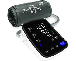 Alphabright - Bloeddrukmeter bovenarm - Onregelmatige hartslag - Manchet 22-42 cm - Klinisch gevalideerd