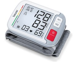 Beurer BC 51 Bloeddrukmeter pols - XL display - Onregelmatige hartslag - Risico-indicator - Snelle meting - Positioneringsindicator - Manchet pols 12,5 - 21 cm - Incl. batterijen - 5 Jaar garantie